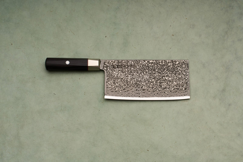 Mcusta Zanmai Becho VG10 Damascus Chinese Cleaver 180mm