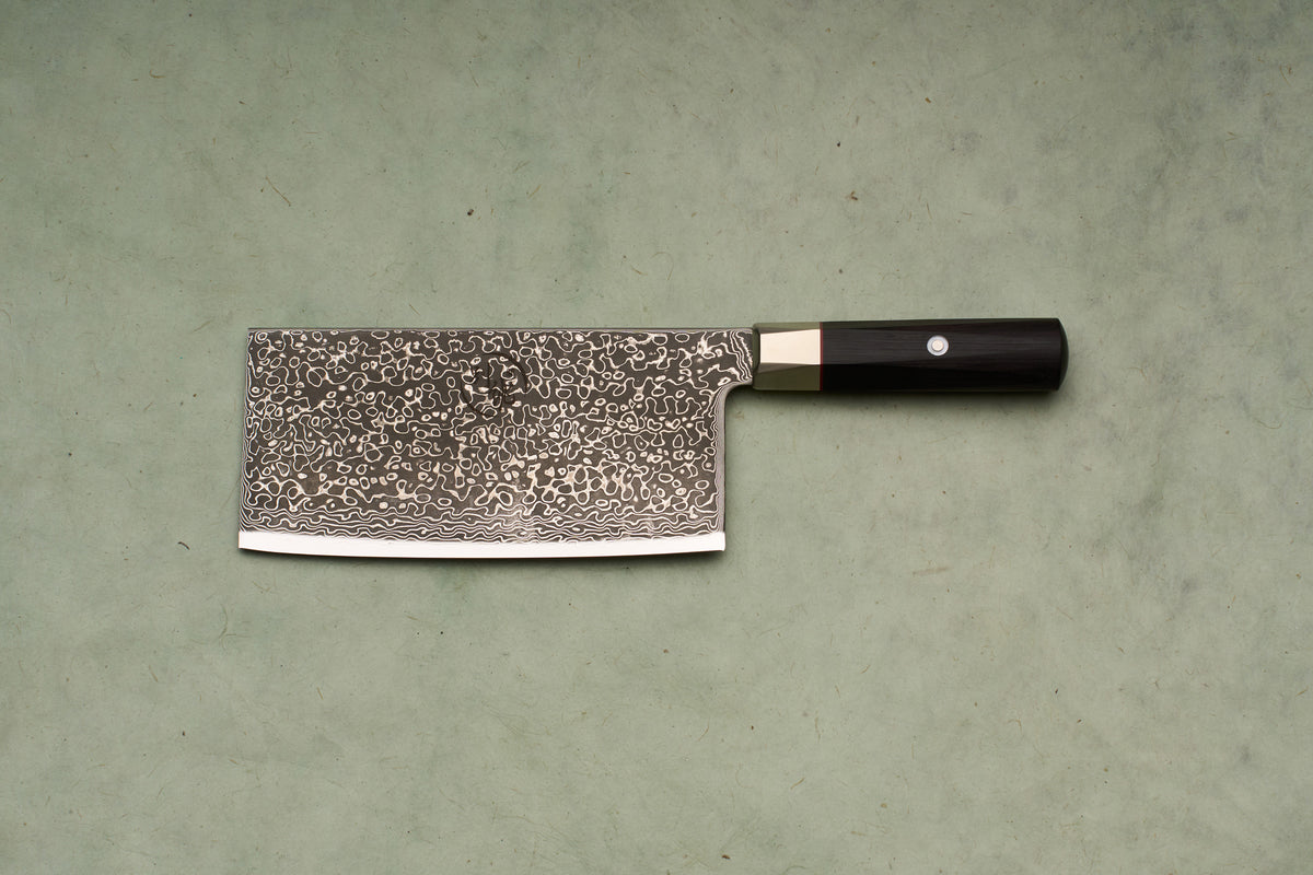 Mcusta Zanmai Becho VG10 Damascus Chinese Cleaver 180mm