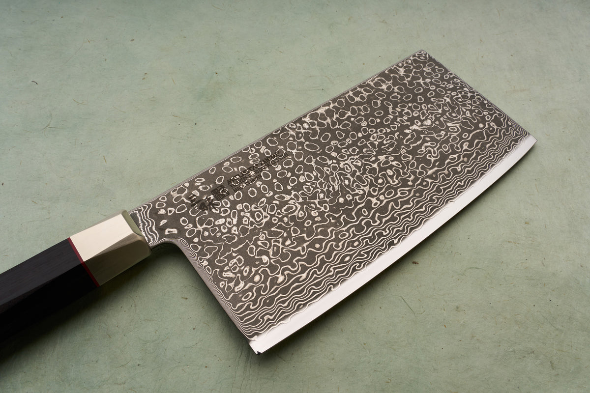 Mcusta Zanmai Becho VG10 Damascus Chinese Cleaver 180mm