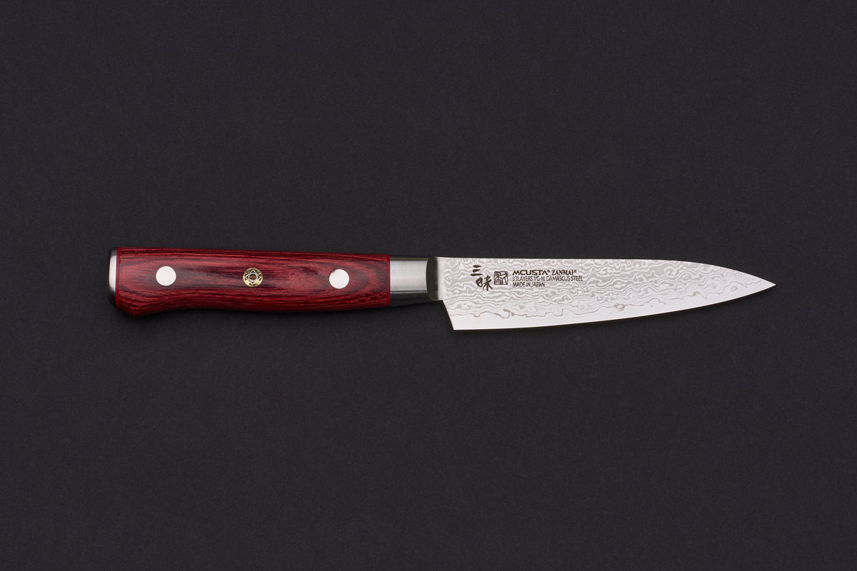 Mcusta Zanmai Classic Pro Damascus Flame Petty 110mm