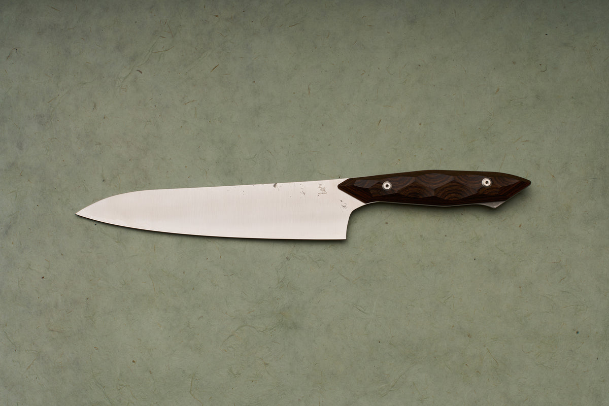 Mcusta Zanmai ONE Ginsan Custom Handle Gyuto 210mm
