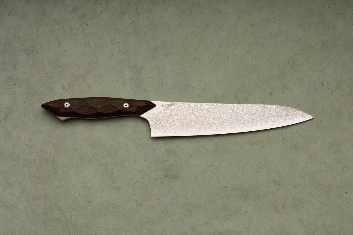 Mcusta Zanmai ONE VG10 Damascus Custom Handle Gyuto 210mm