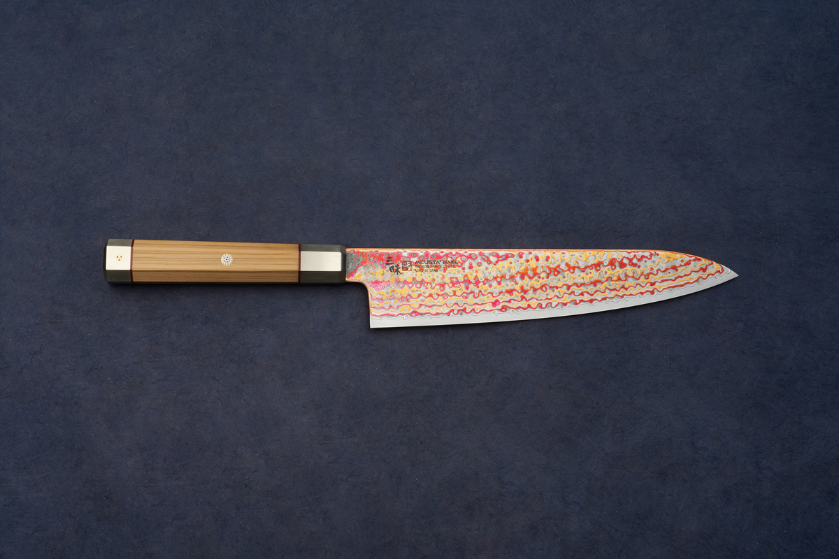 Mcusta Zanmai Ultimate III Phoenix Blanc Gyuto 210mm