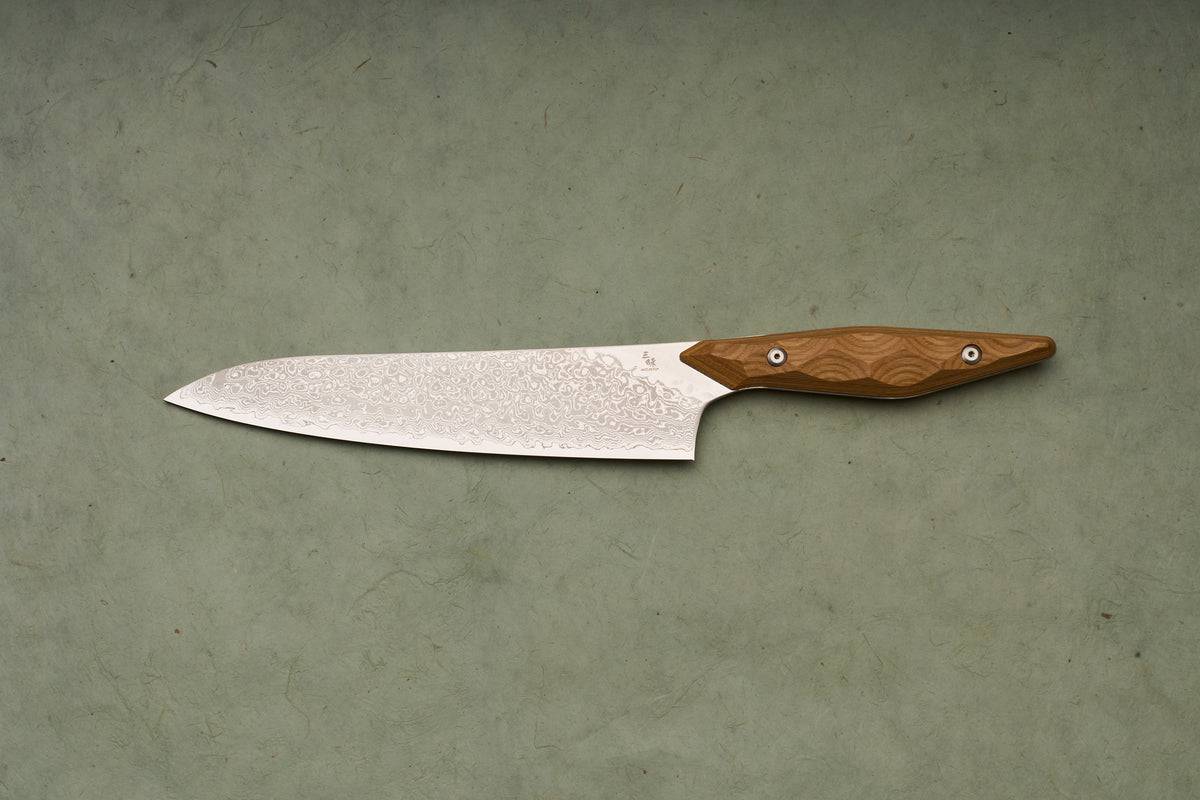 Mcusta Zanmai ONE VG10 Damascus Custom Handle Gyuto 210mm