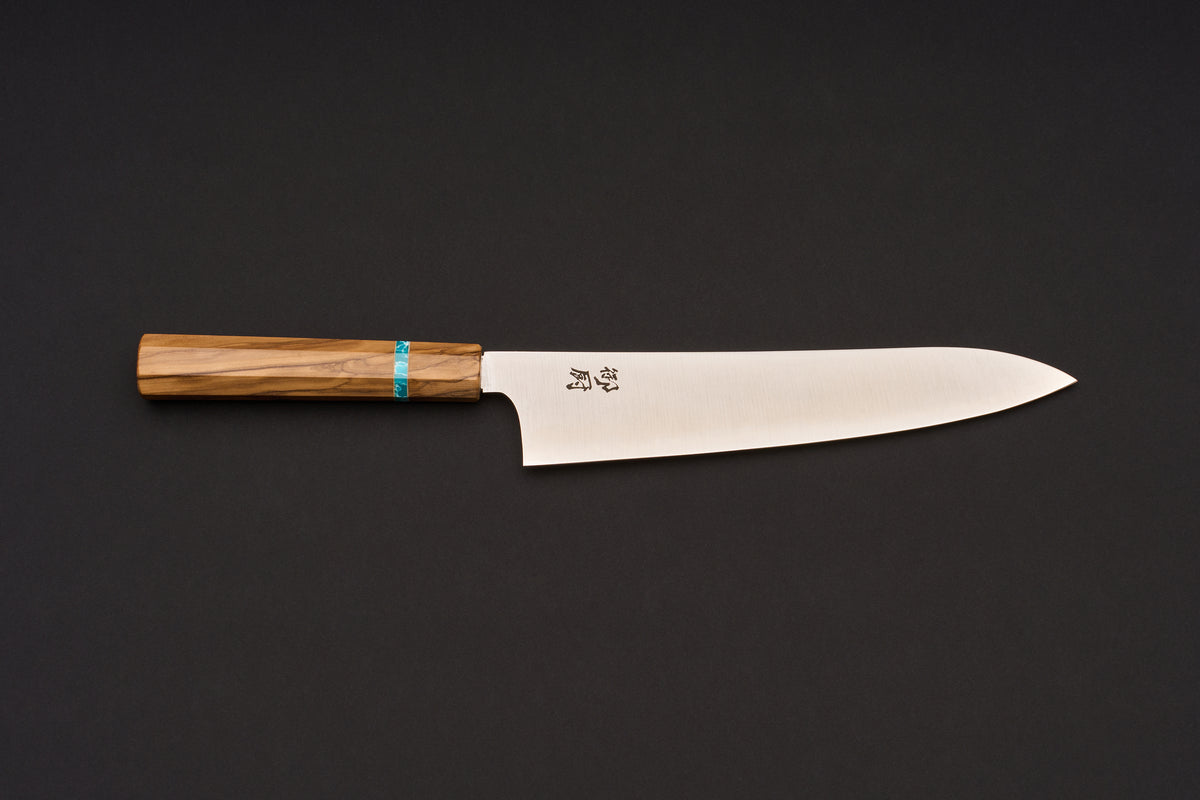 Custom Handle Mikuri Ume Wa Gyuto 240mm