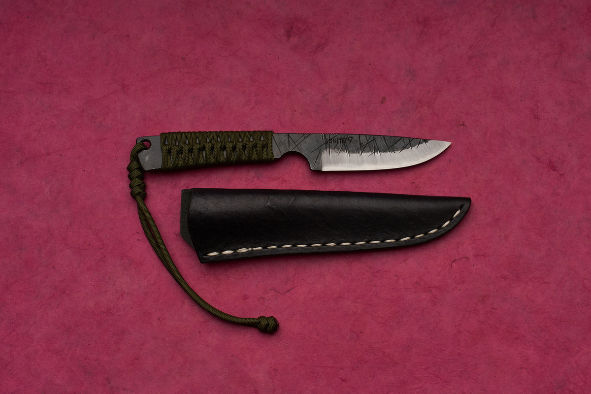 Minomo Kajiya Aogami Outdoor Knife