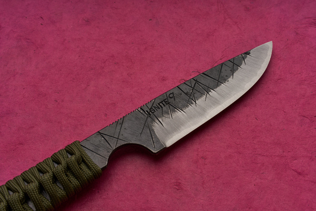 Minomo Kajiya Aogami Outdoor Knife
