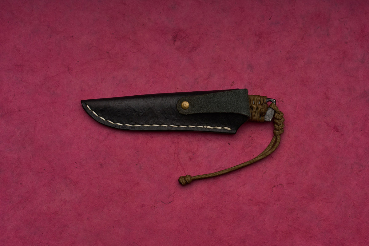 Minomo Kajiya Aogami Outdoor Knife