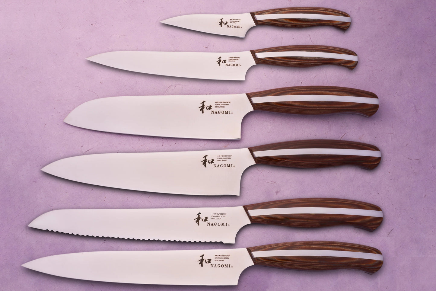 Mitsuboshi Nagomi 6 Piece Knife Set