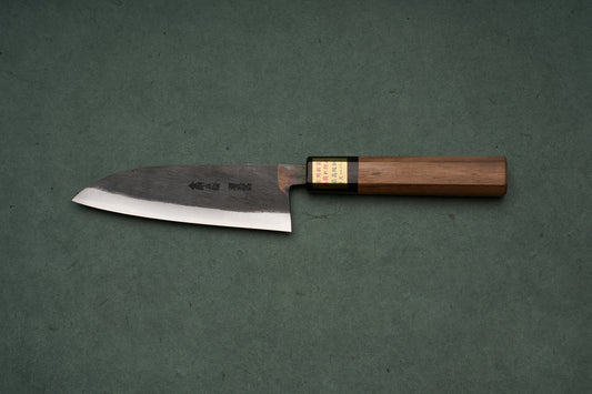 Moritaka AS Kurouchi Santoku 185mm