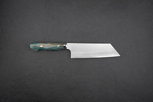 Nigara SG2 Migaki Tsuchime Western Kiritsuke Nakiri 180mm from Nigara Hamono