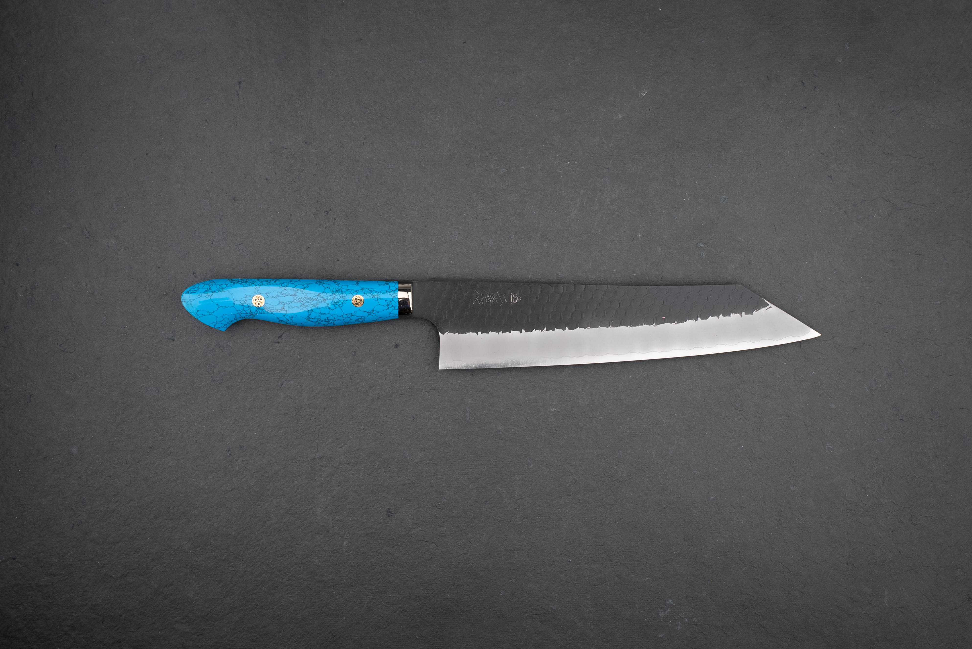 Nigara SG2 Kurouchi Tsuchime Western Kiritsuke Gyuto 240mm from Nigara Hamono