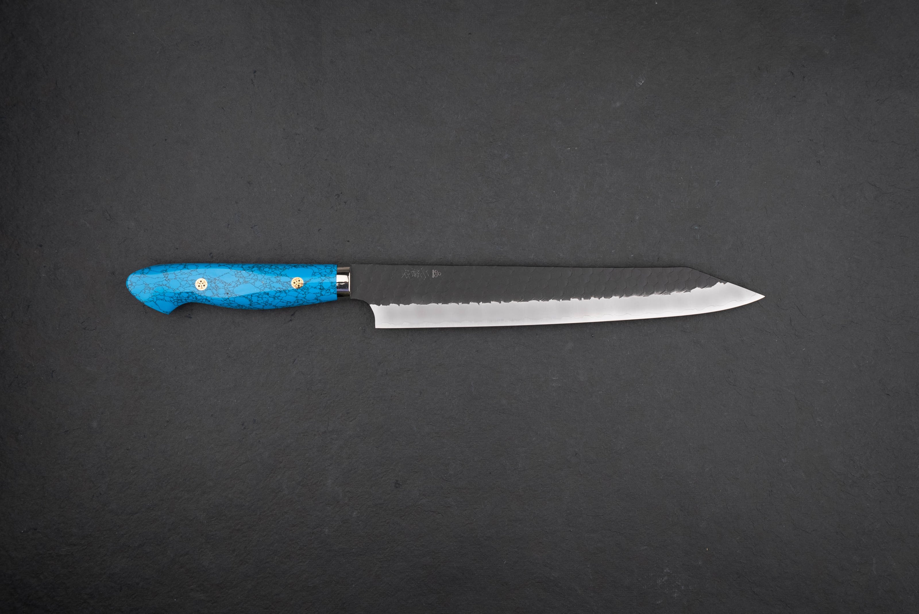 Nigara SG2 Kurouchi Tsuchime Western Kiritsuke Sujihiki 255mm from Nigara Hamono