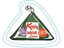 Sticker Sunday April 2025 from Knifewear Merch