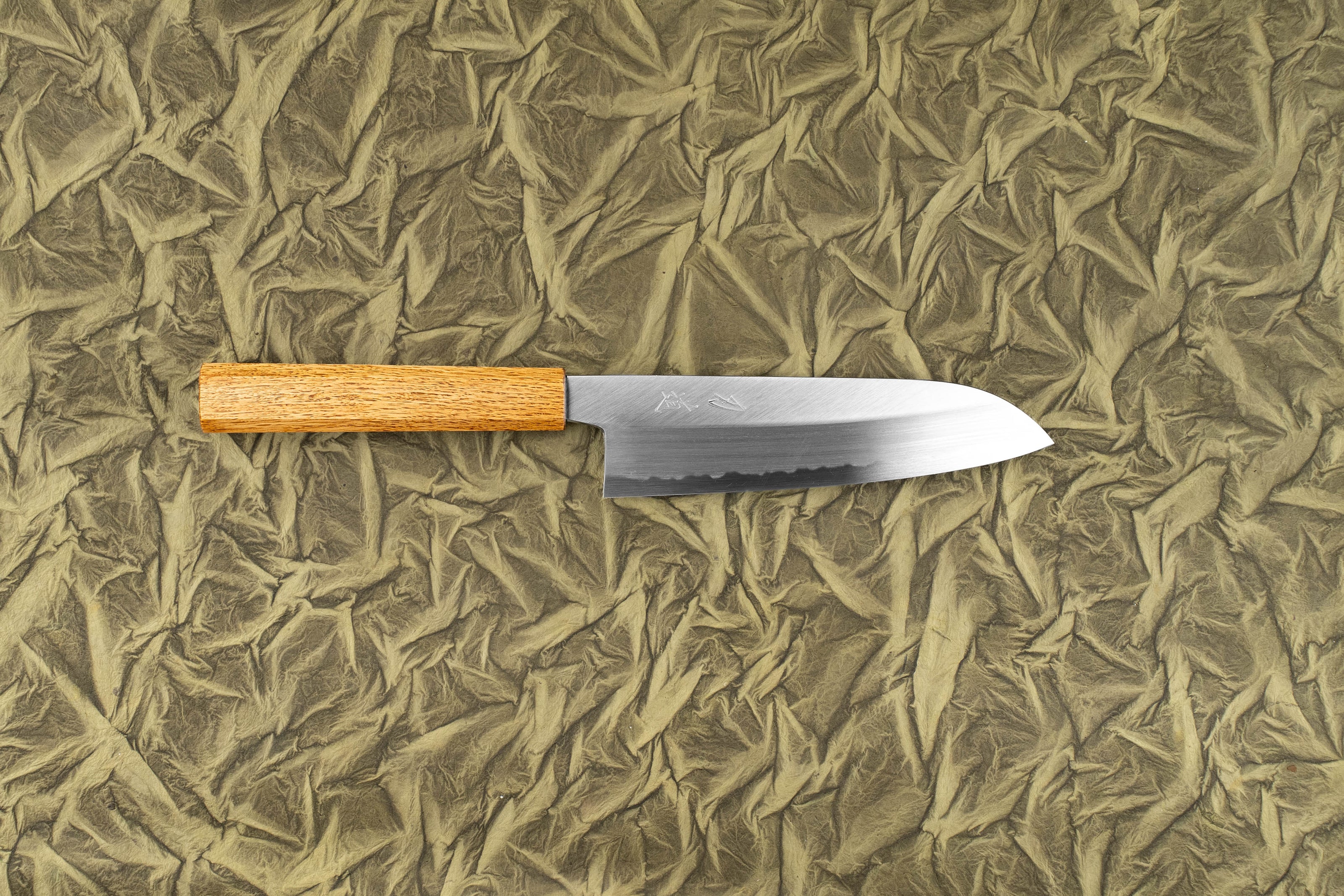 Oul Old Stock Shironiko Santoku 180mm from Hado Sakai