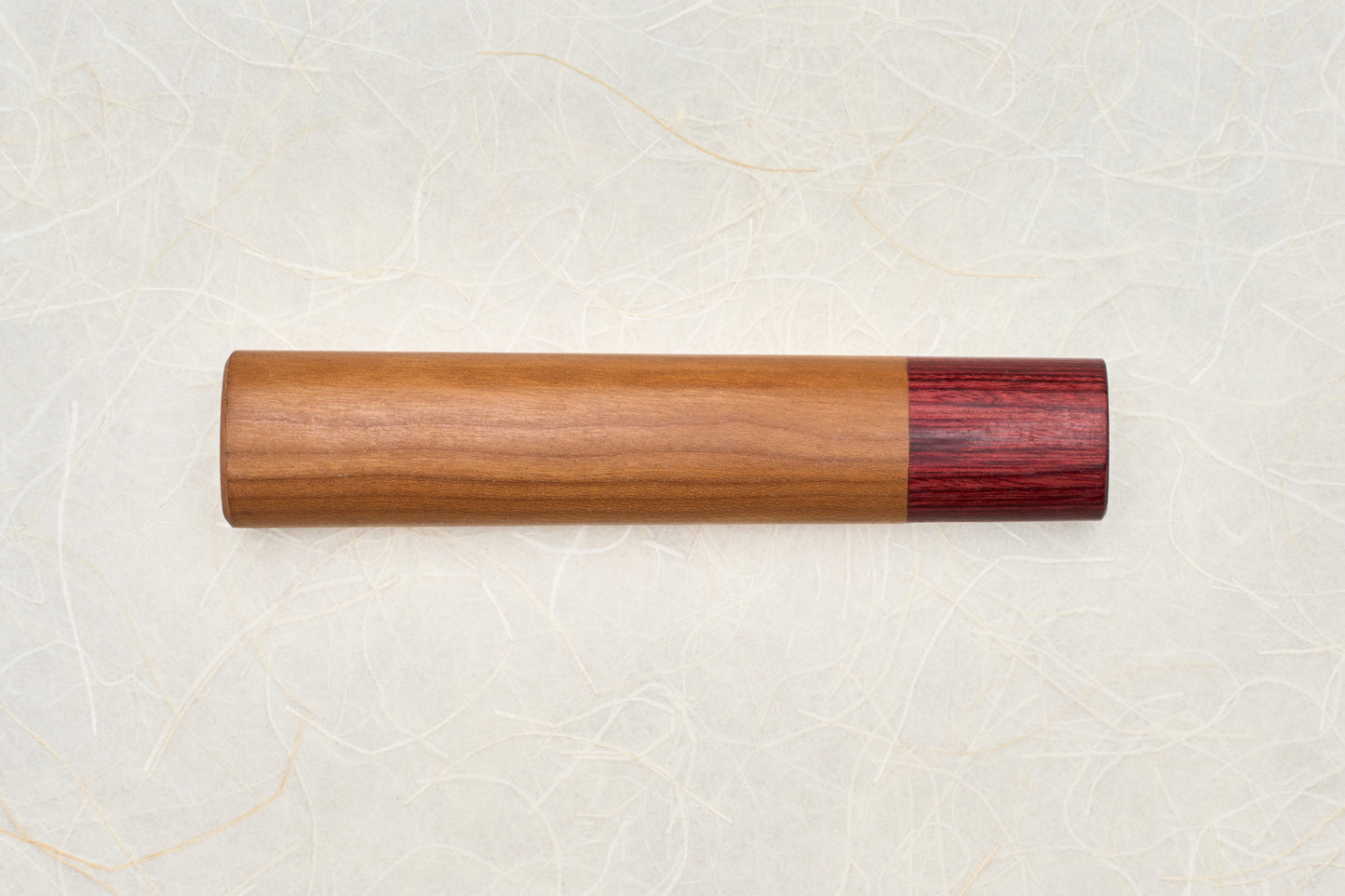 Manche de remplacement cerise / rouge ovale en pakka