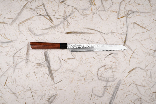 Seki Kanetsugu Heptagon-Wood® Bread Knife 210mm from Seki Kanetsugu