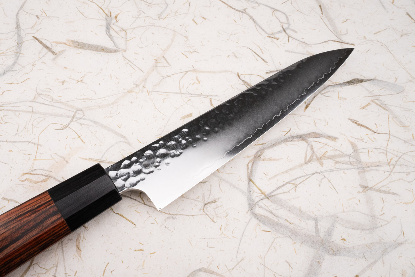 Seki Kanetsugu Heptagon-Wood® Petty 150mm from Seki Kanetsugu
