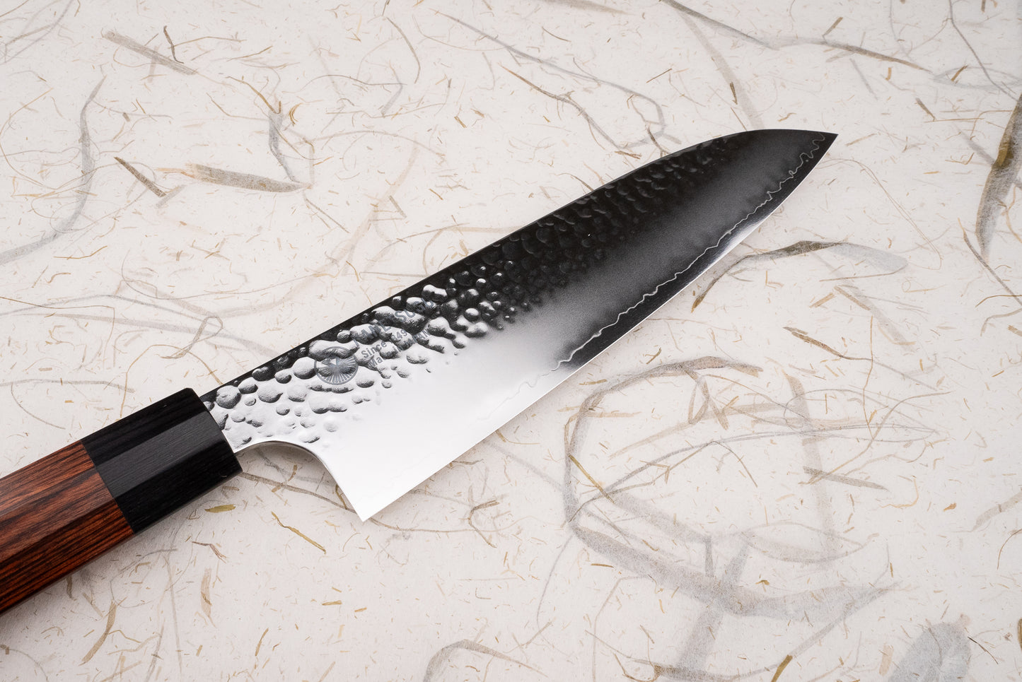 Seki Kanetsugu Heptagon-Wood® Santoku 170mm from Seki Kanetsugu