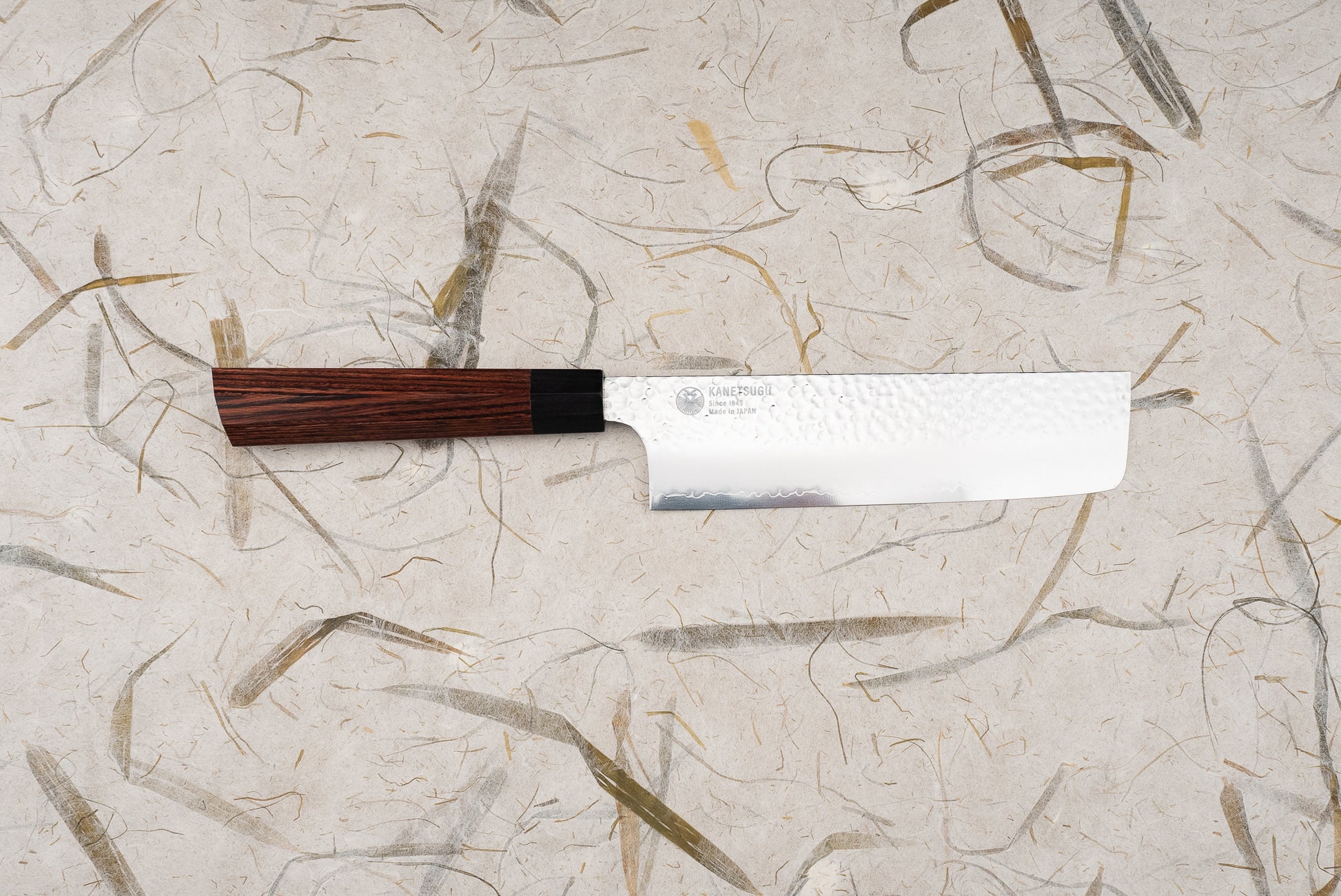 Seki Kanetsugu Heptagon-Wood® Nakiri 175mm from Seki Kanetsugu