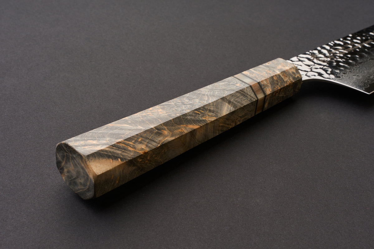 Custom Handle Sakai Takayuki VG10 33 Layer Damascus Kengata 190mm