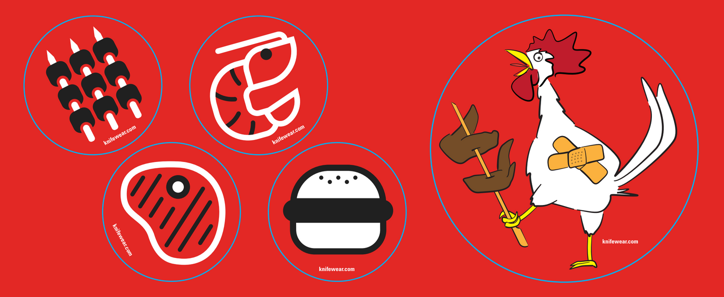 Sticker Sunday May 2025 from Knifewear Merch