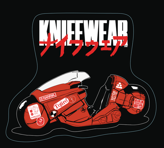 Akira Motorbike Sticker