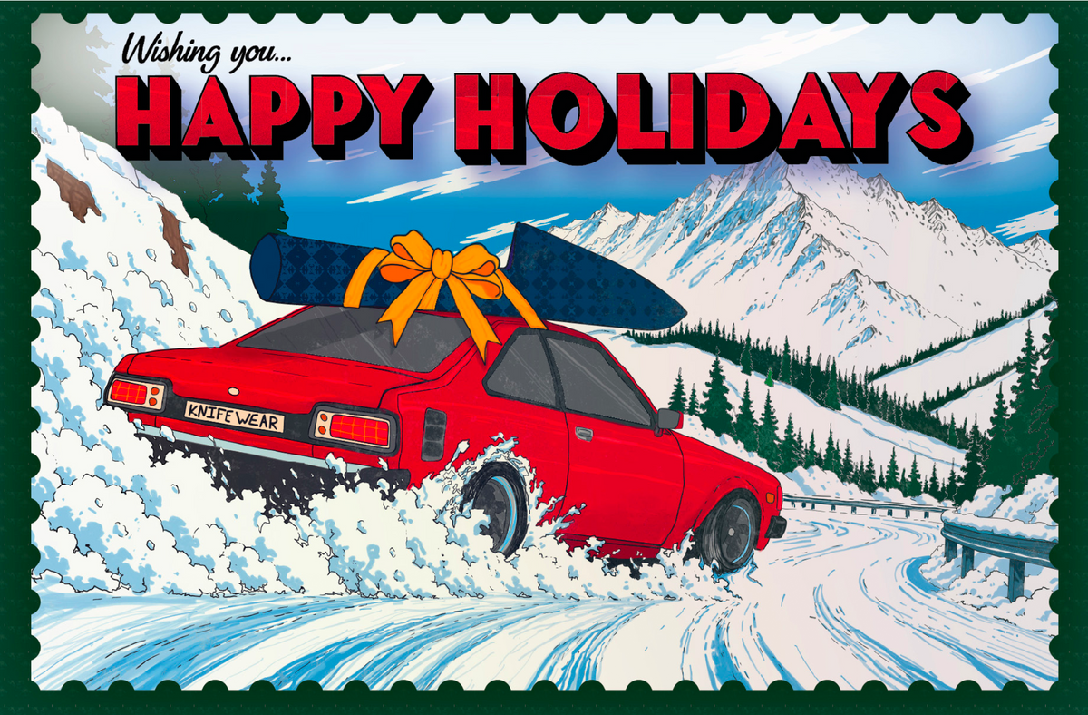 Knifewear Holiday Greeting Card