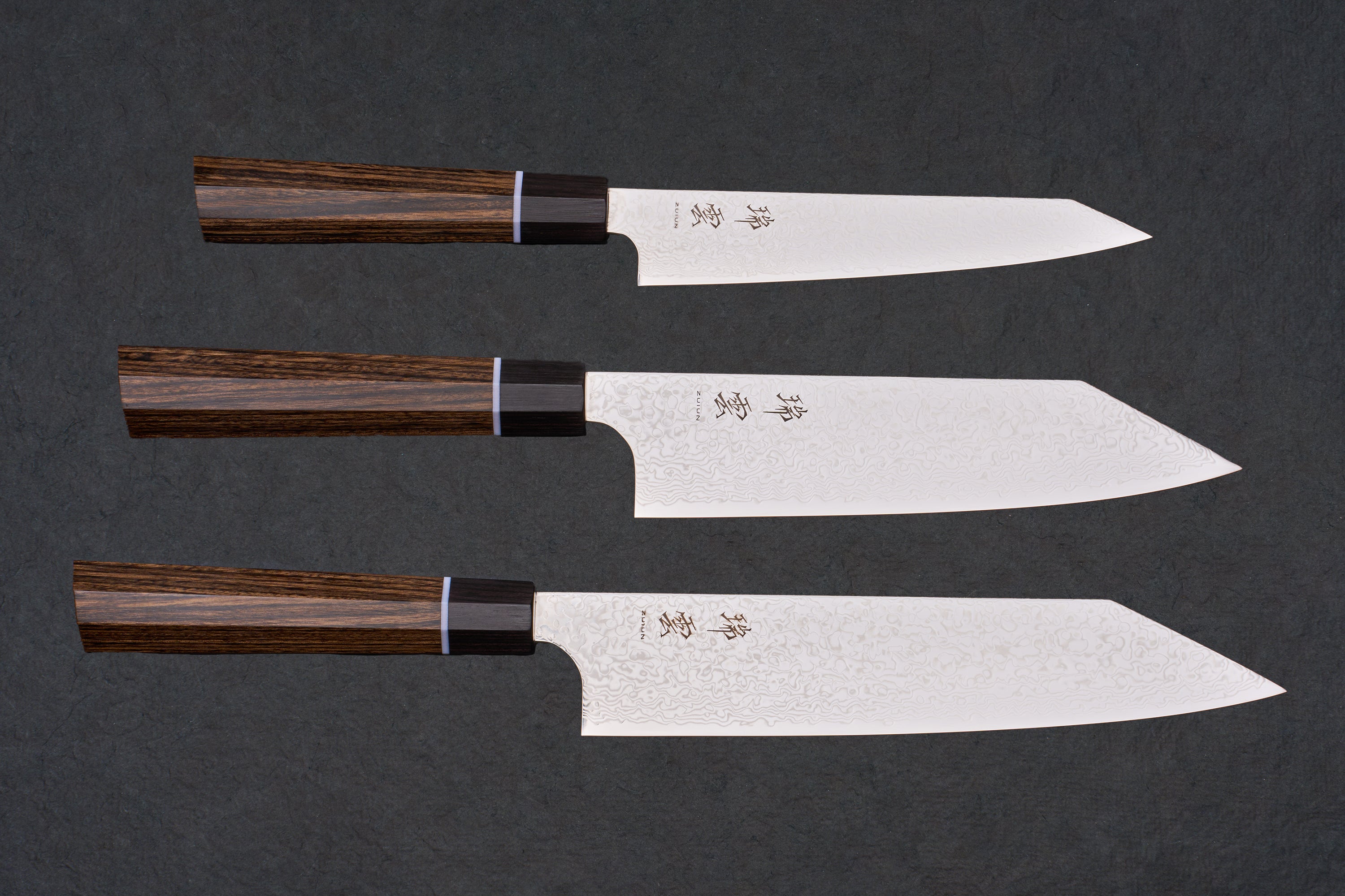 Ensemble de 3 couteaux Zuiun Seki Kanetsugu