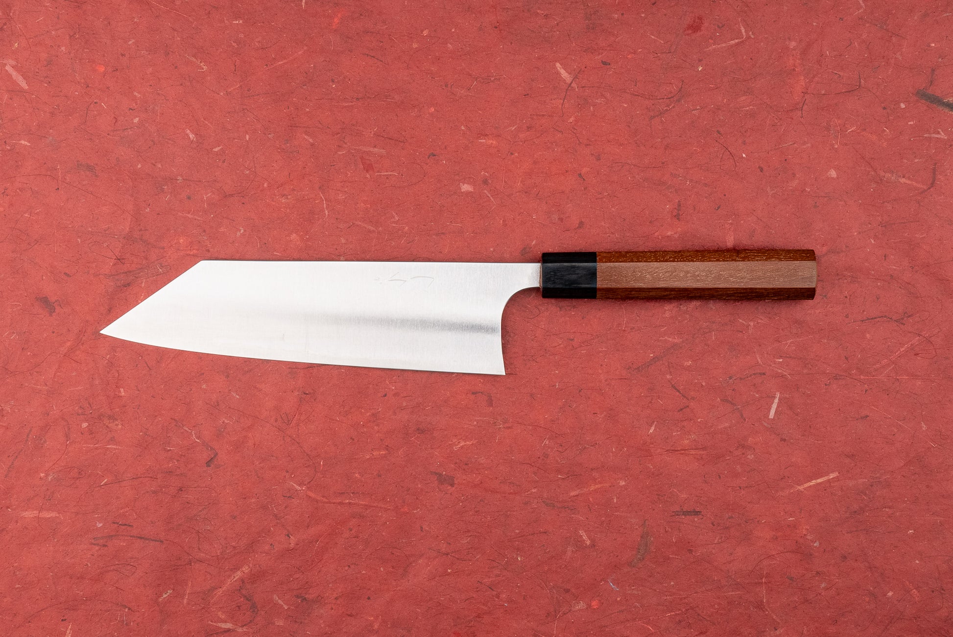 Shibata Koutetsu R2 Migaki Boss Bunka 215mm from Koutetsu