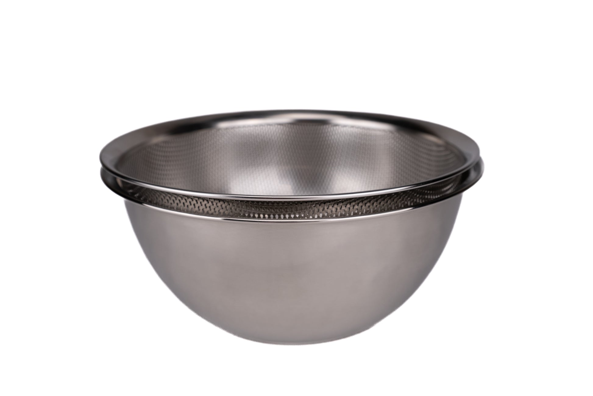 Shimoyama Stainless Steel 24cm Bowl and Strainer Set from Shimoyama