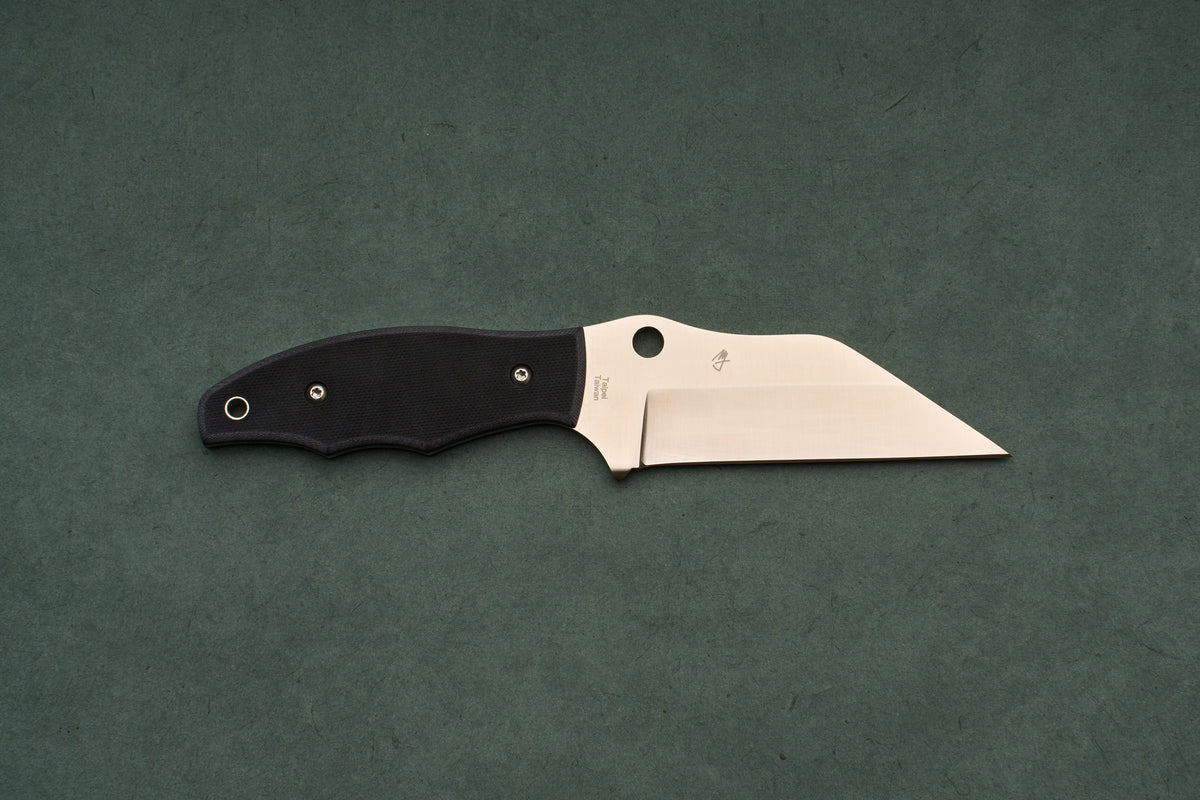 Spyderco Ronin 2 Black G-10 w/ Sheath
