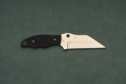 Spyderco Ronin 2 Black G-10 w/ Sheath