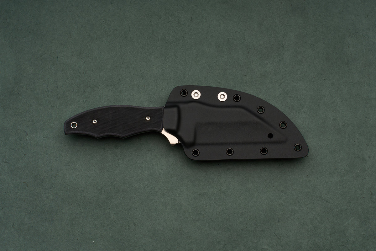 Spyderco Ronin 2 Black G-10 w/ Sheath