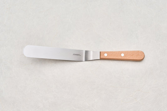 Spatule coudée de pâtissier
