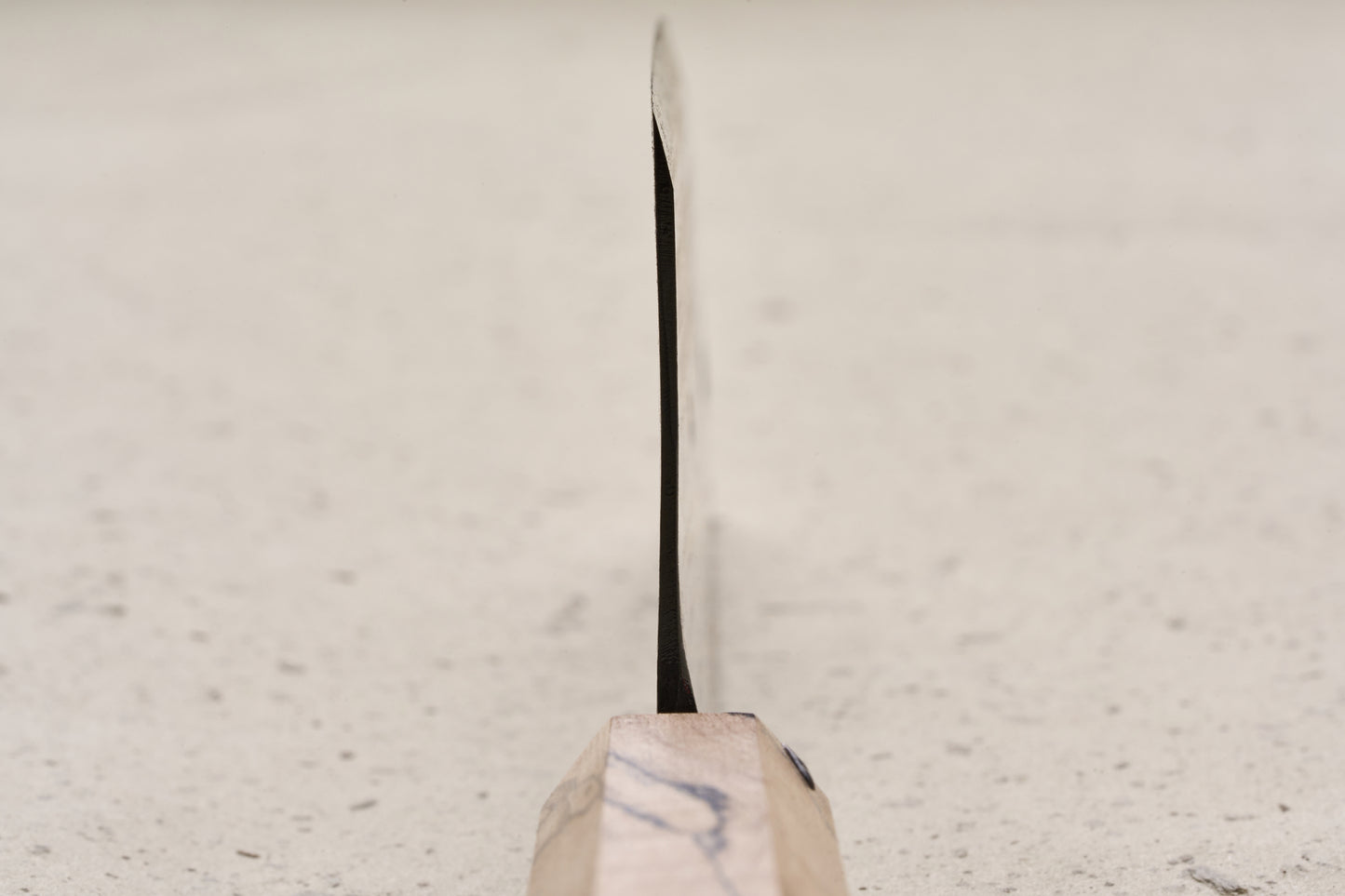 Suzuki Uchi Hamono Shirogami Kurouchi Left Handed Single Bevel Nakiri 165mm