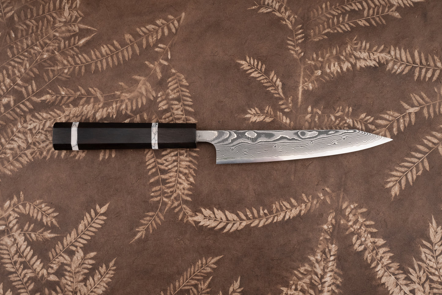Tetsuhiro SG2 Damascus Kanko Kiritsuke Petty 150mm from Tetsuhiro