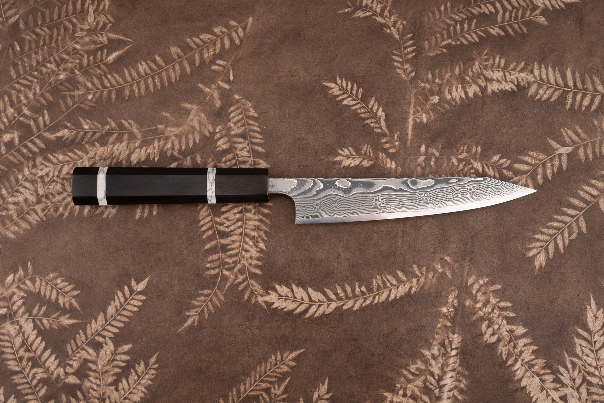 Tetsuhiro SG2 Damascus Kanko Kiritsuke Petty 150mm from Tetsuhiro