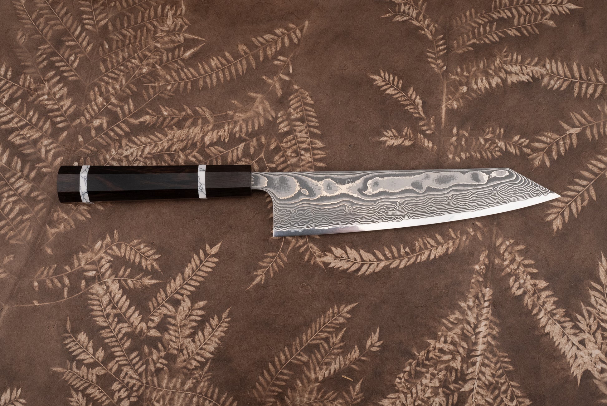 Tetsuhiro SG2 Damascus Kanko Kiritsuke Gyuto 210mm from Tetsuhiro