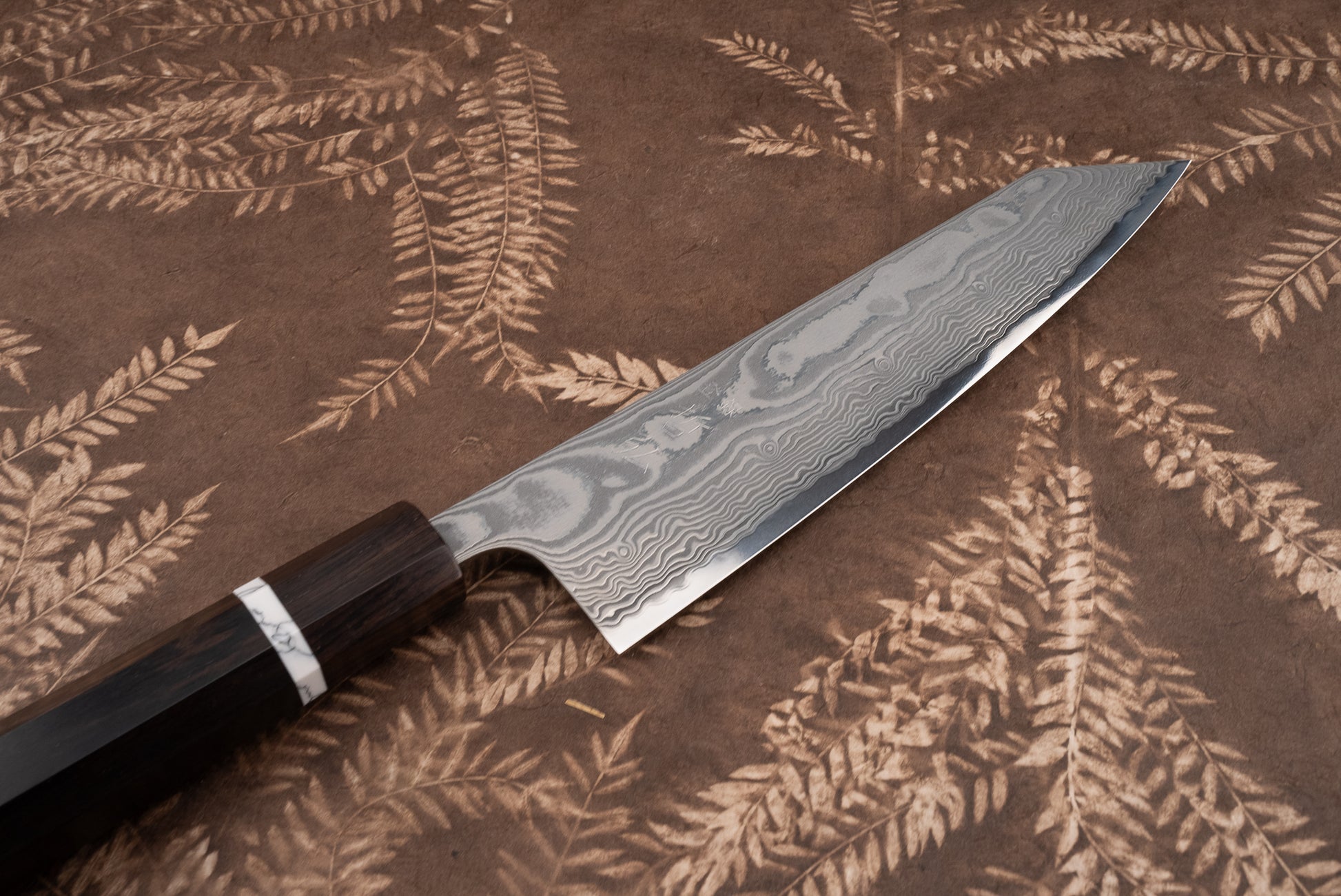 Tetsuhiro SG2 Damascus Kanko Kiritsuke Gyuto 210mm from Tetsuhiro