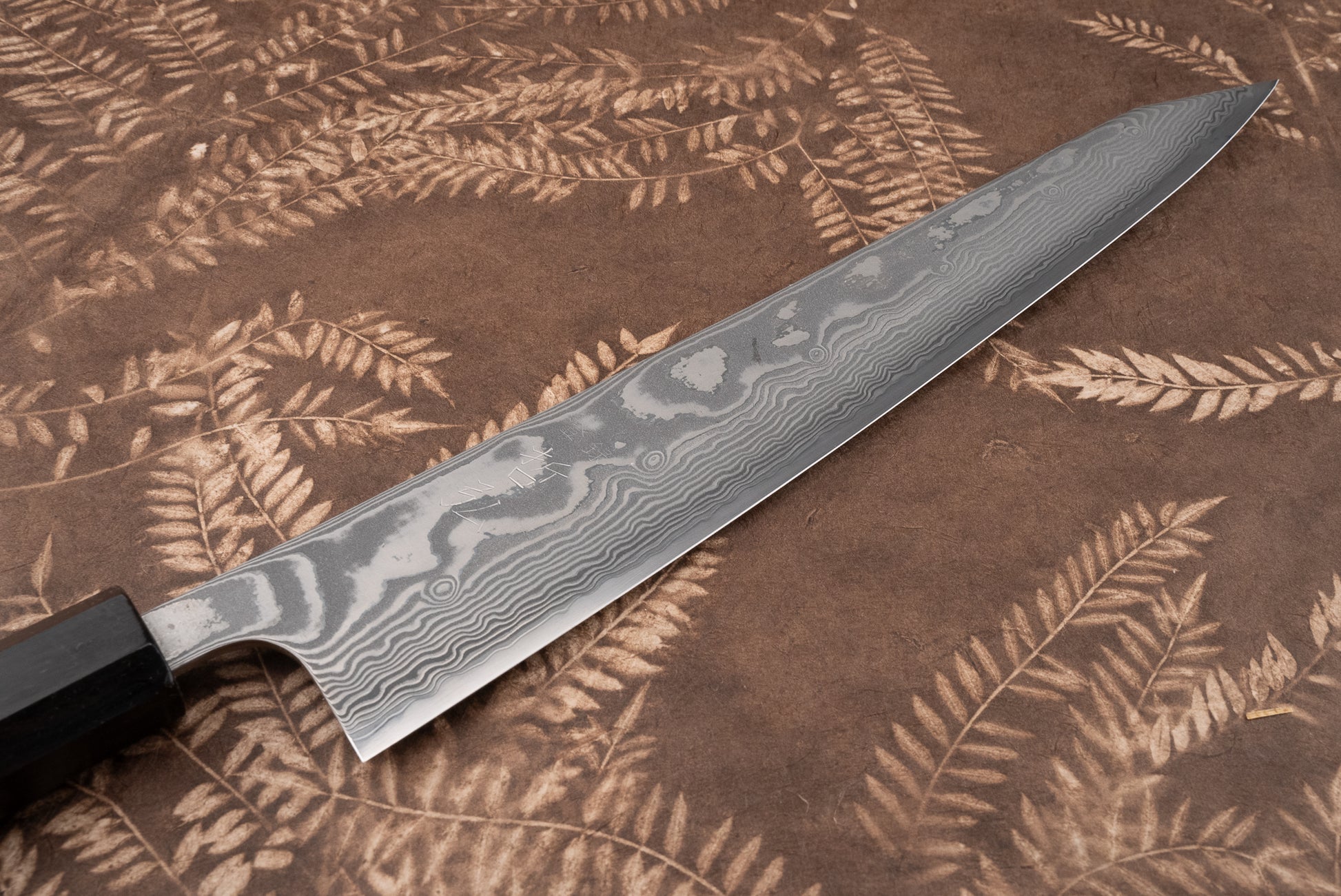 Tetsuhiro SG2 Damascus Kanko Kiritsuke Sujihiki 270mm from Tetsuhiro