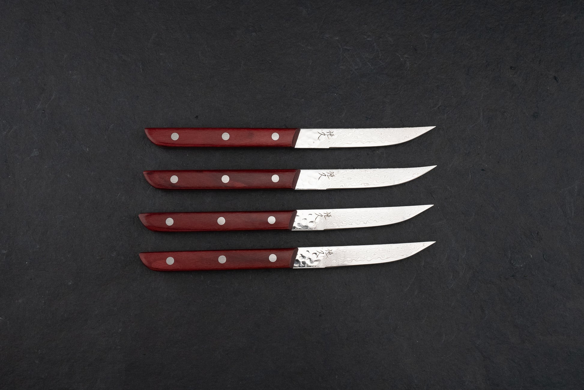 Tsunehisa AUS10 Damascus Steak Knife from Tsunehisa