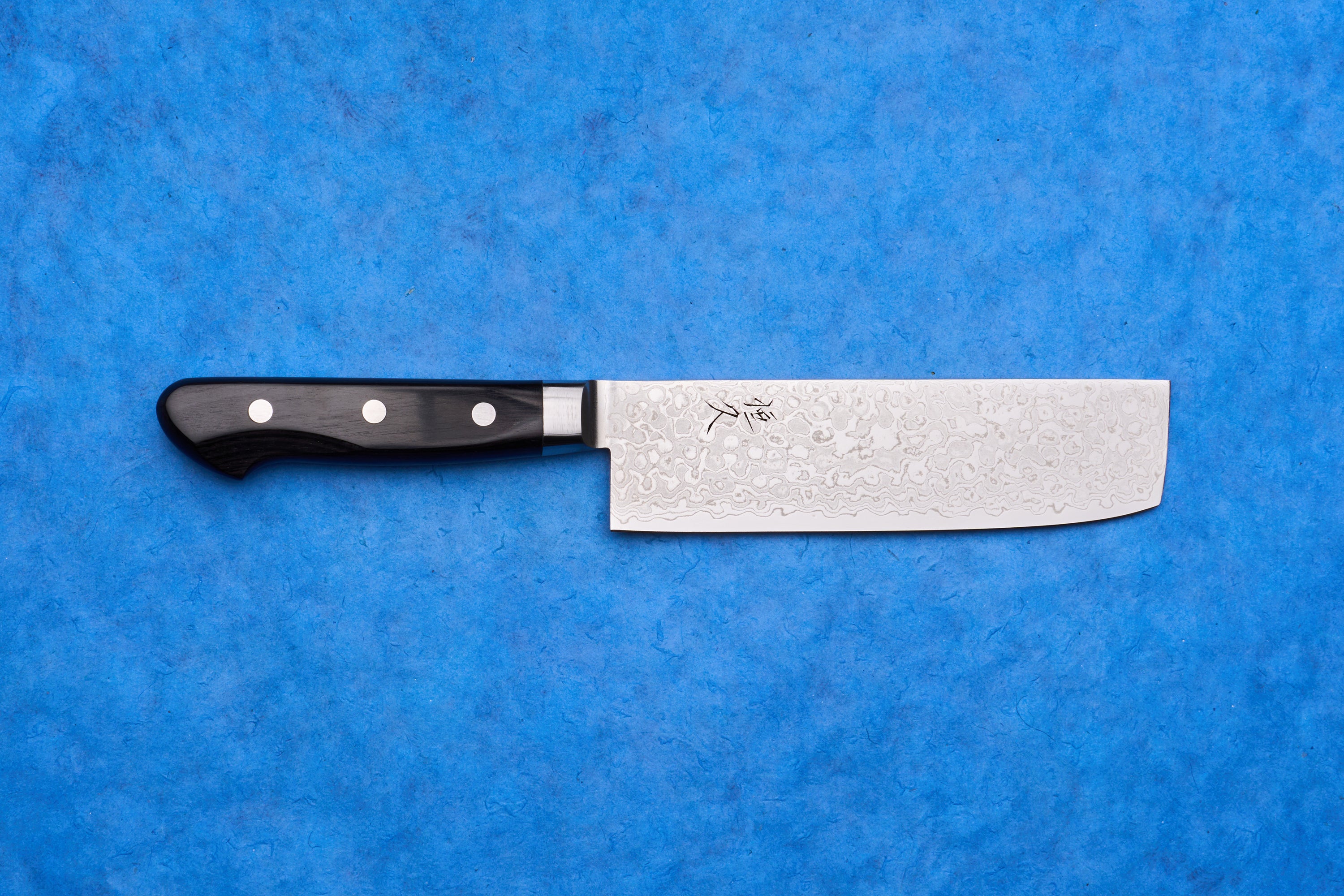 Tsunehisa AUS10 Sanjuroku 参拾陸 Damascus Nakiri Occidental 165mm T-03606