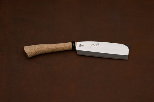 Tsunehisa 別誂 Hachette japonaise Migaki Koshi Nata 165mm avec gaine en bois