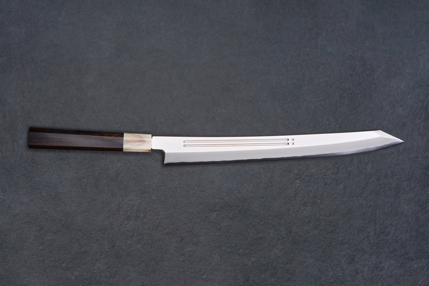 Yamawaki Hamono Ginsan Kyomen Onizori Kiritsuke Yanagiba 330mm