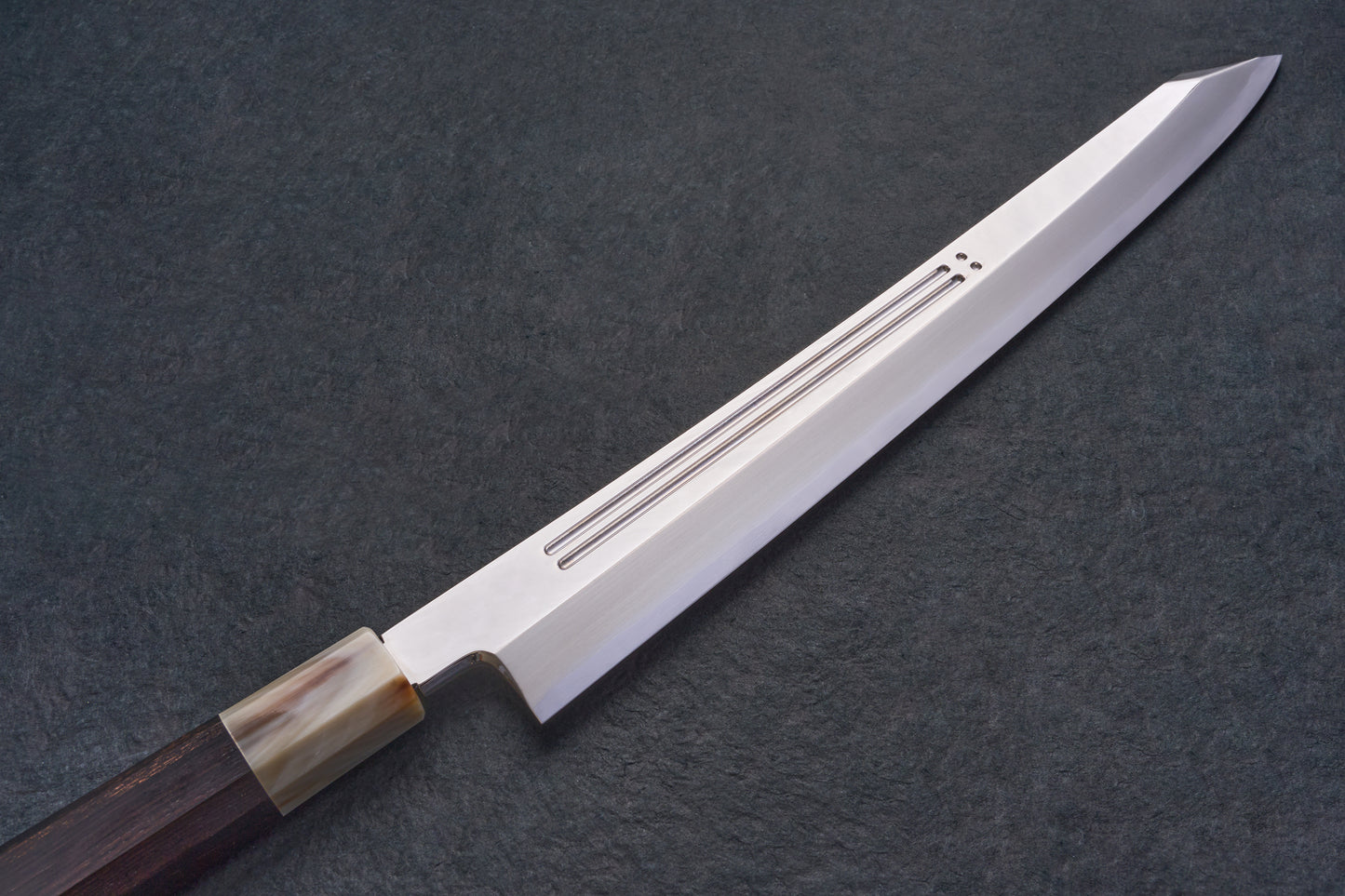Yamawaki Hamono Ginsan Kyomen Onizori Kiritsuke Yanagiba 330mm