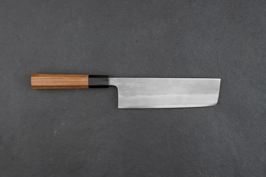 Yoshikane Shirogami Stainless Nashiji Nakiri 165mm from Yoshikane