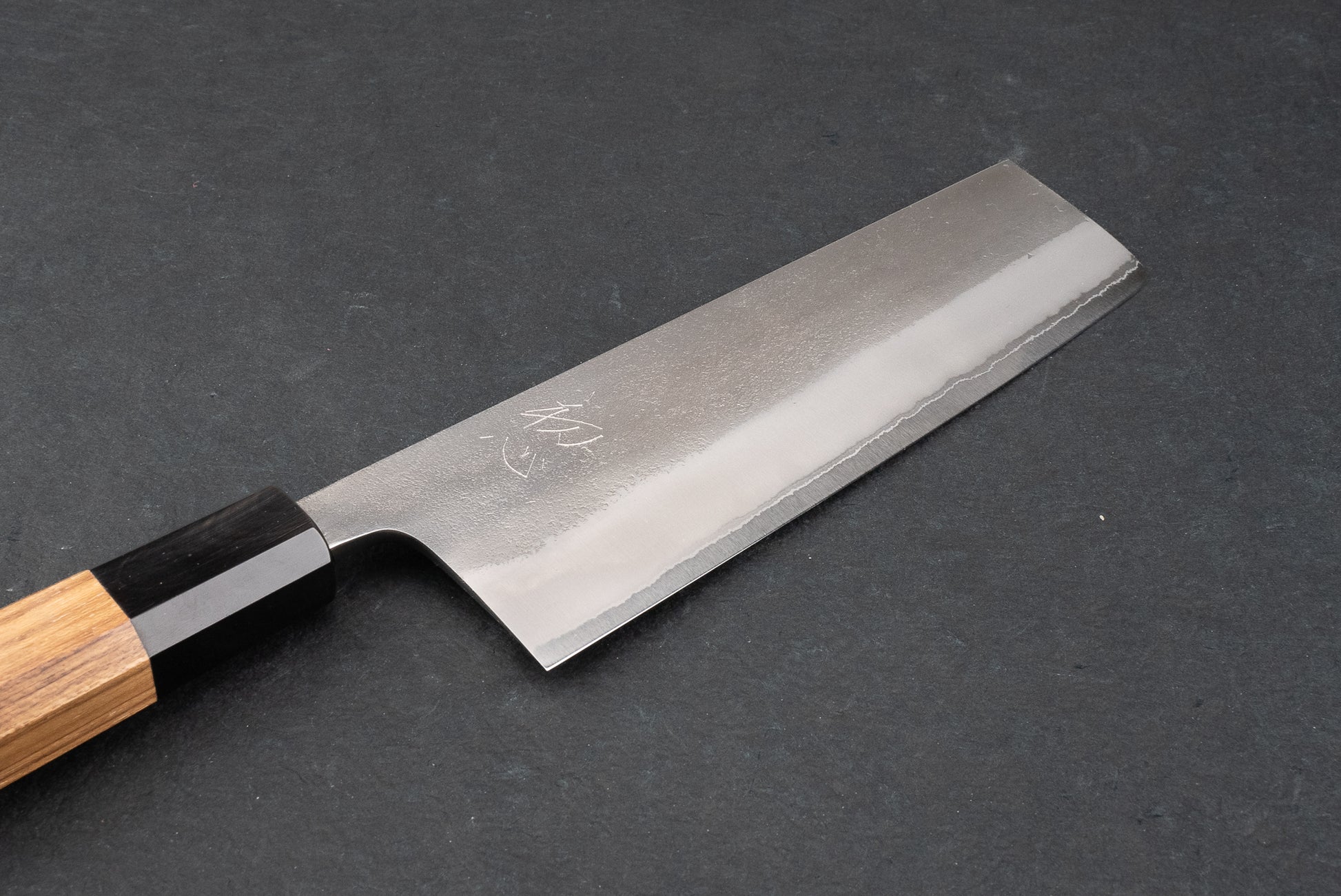 Yoshikane Shirogami Stainless Nashiji Nakiri 165mm from Yoshikane