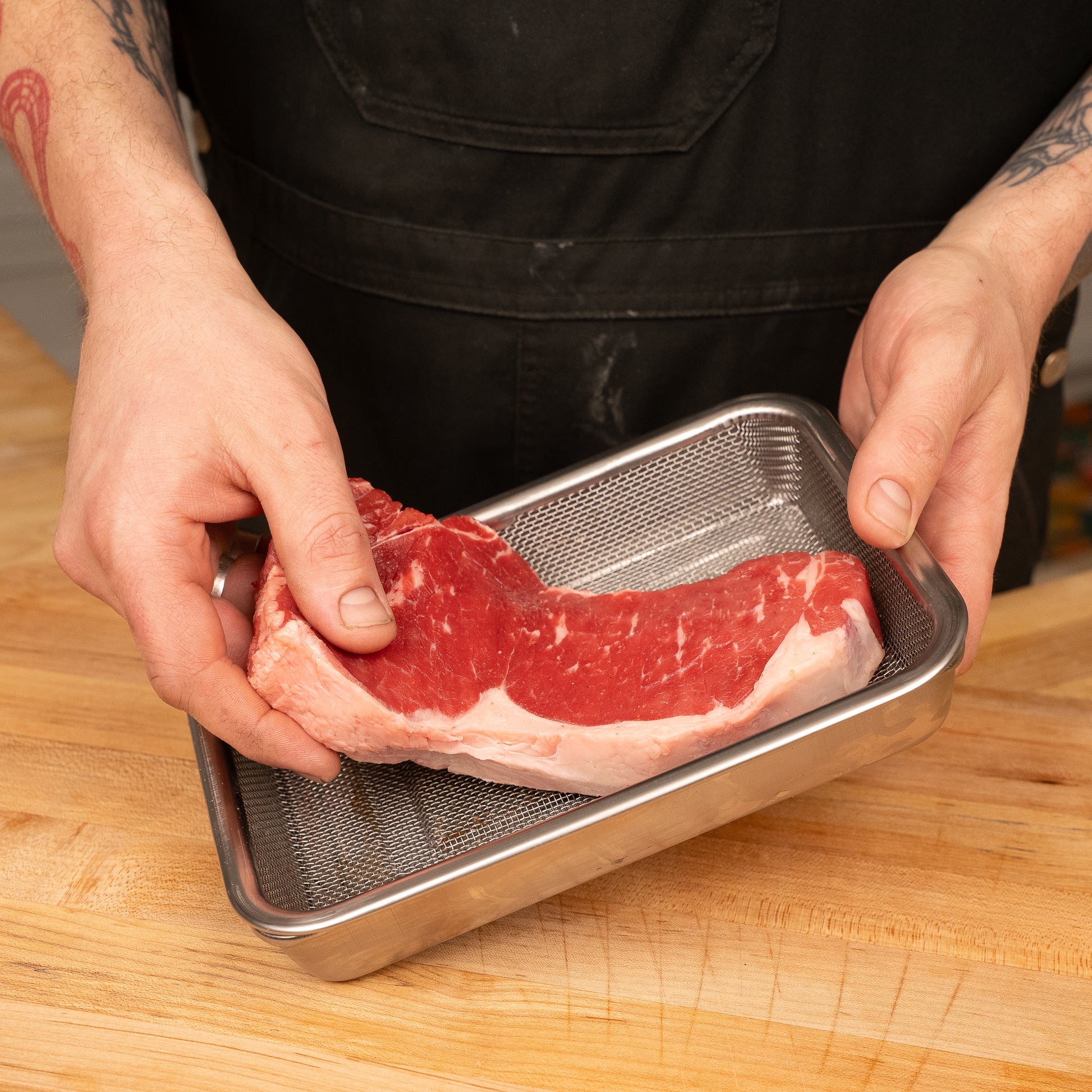 Arnest Hakadoru Stainless Steel Multipurpose Prep Pan from Arnest
