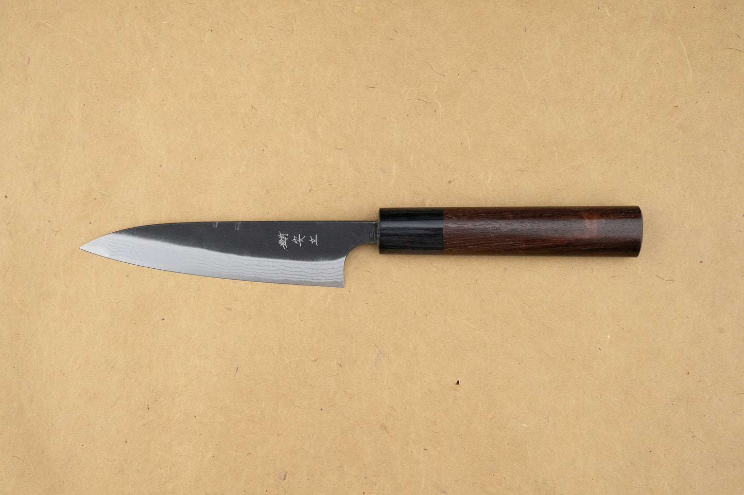 Anryu Hamono W2 Kurouchi Damascus Petty 130mm from Anryu Hamono